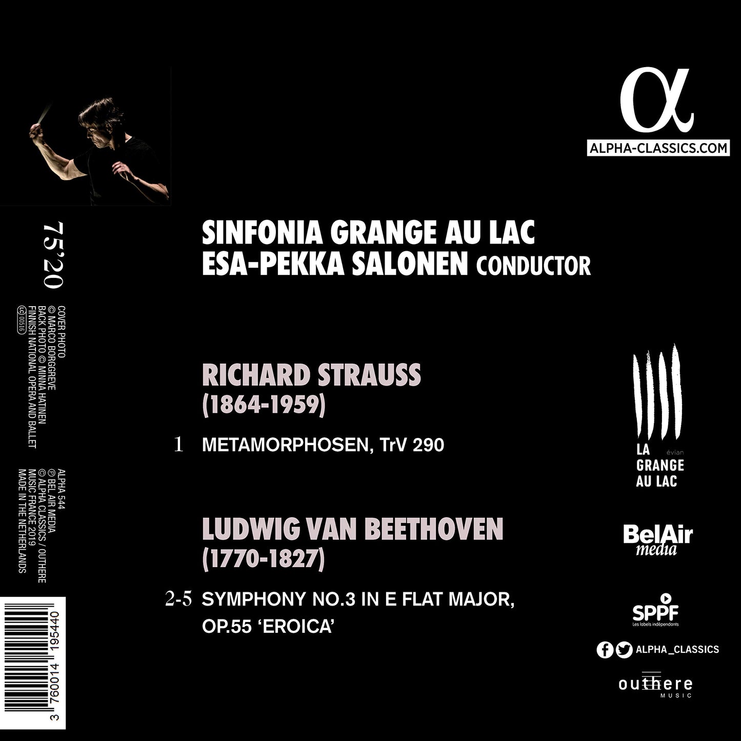 Beethoven: Symphony No. 3 "Eroica" - Strauss: Metamorphosen