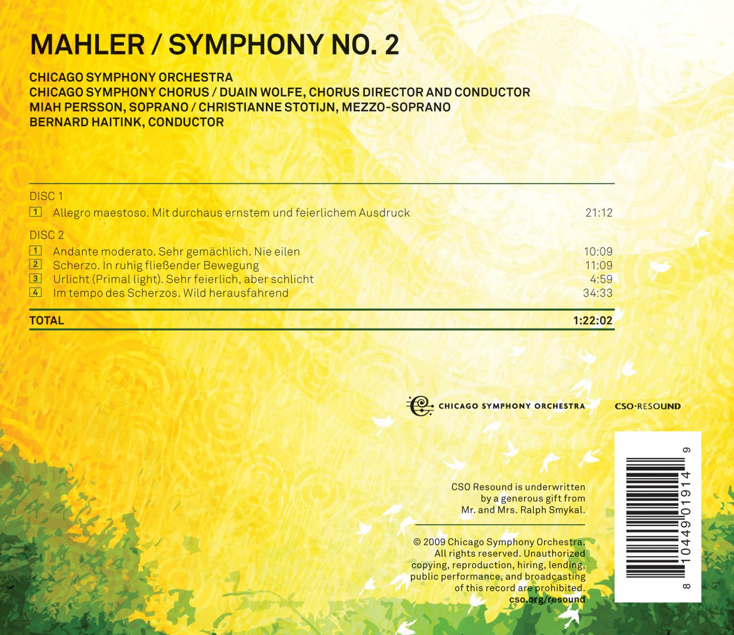 Mahler, G.: Symphony No. 2