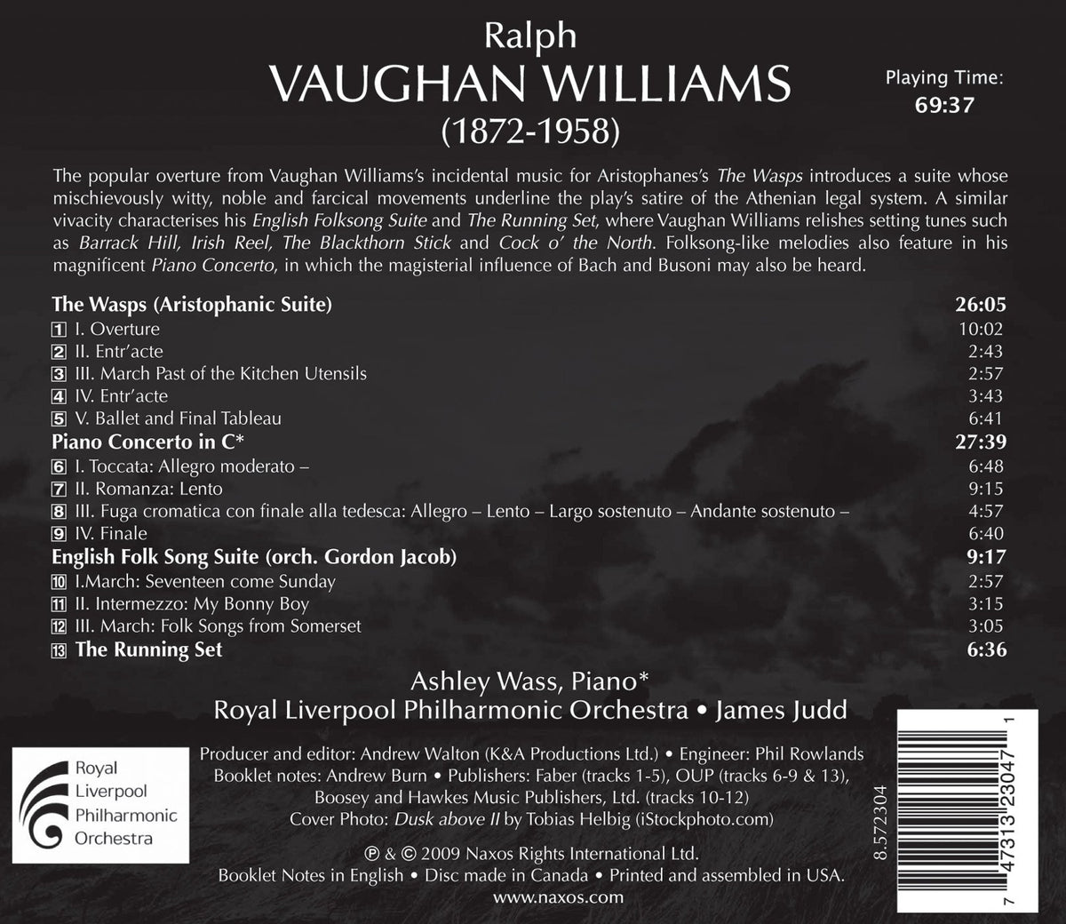 Vaughan Williams, R.: Piano Concerto