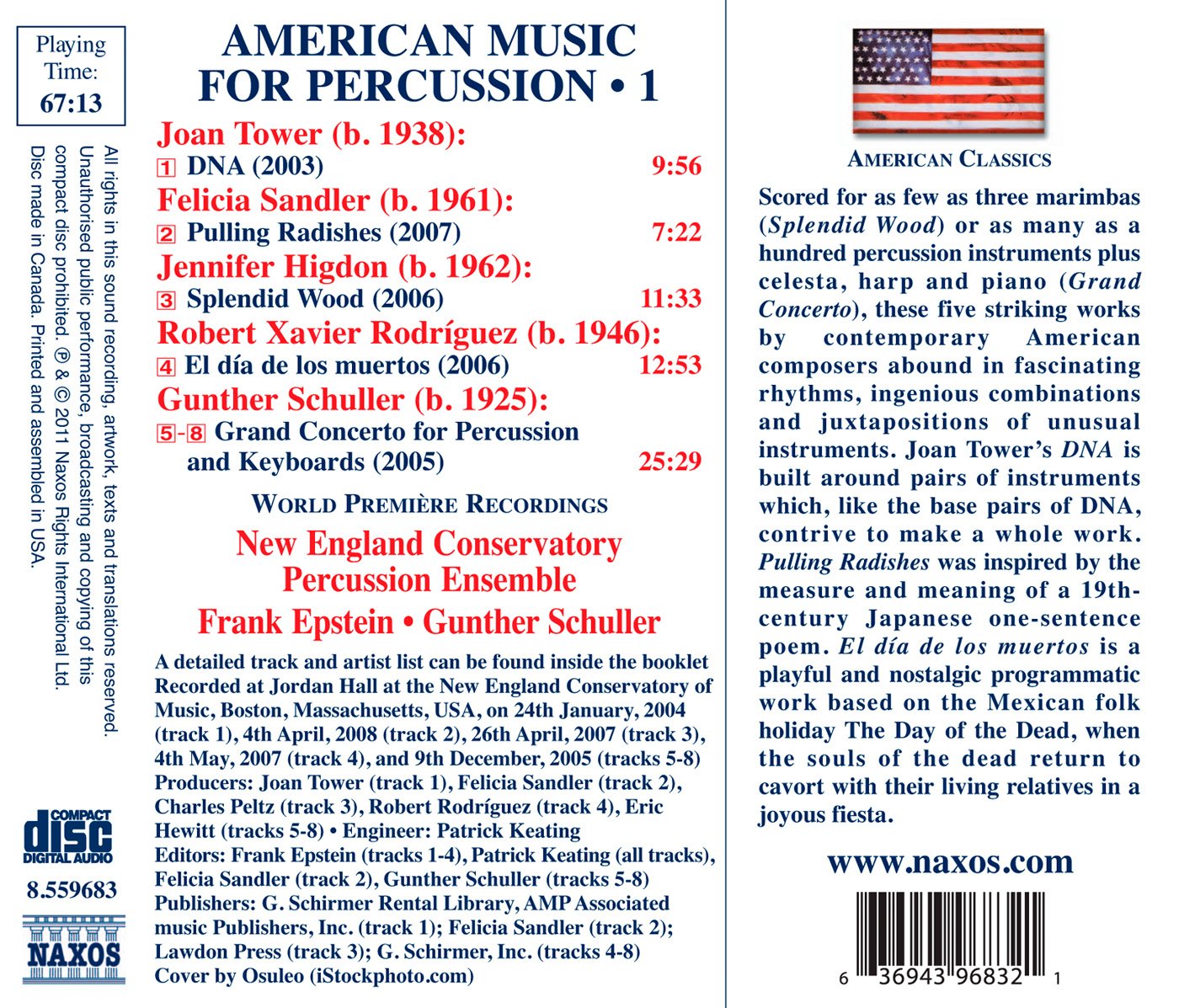 American Music for Percussion, Vol. 1