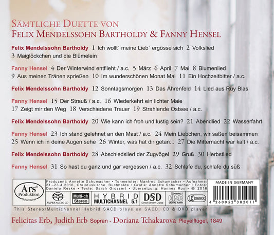 Mendelssohn & Hensel: Duette