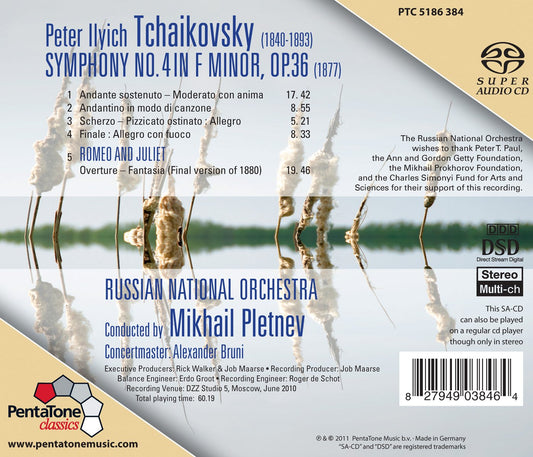 Tchaikovsky: Symphony No. 4 - Romeo and Juliet Fantasy Overt