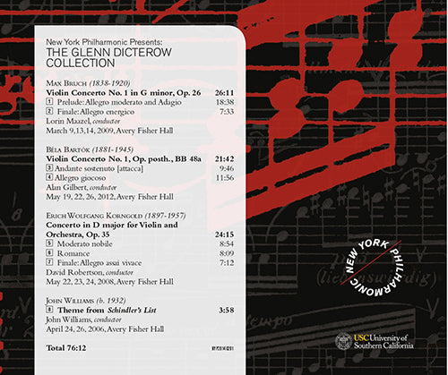 The Glenn Dicterow Collection