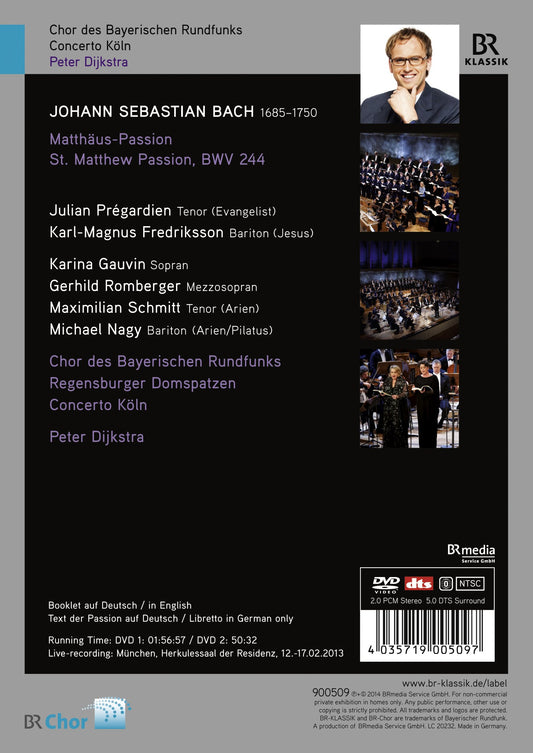 Bach: St. Matthew Passion
