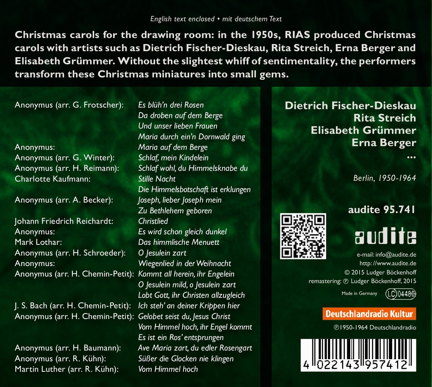 Vom Himmel hoch… - Christmas Carols