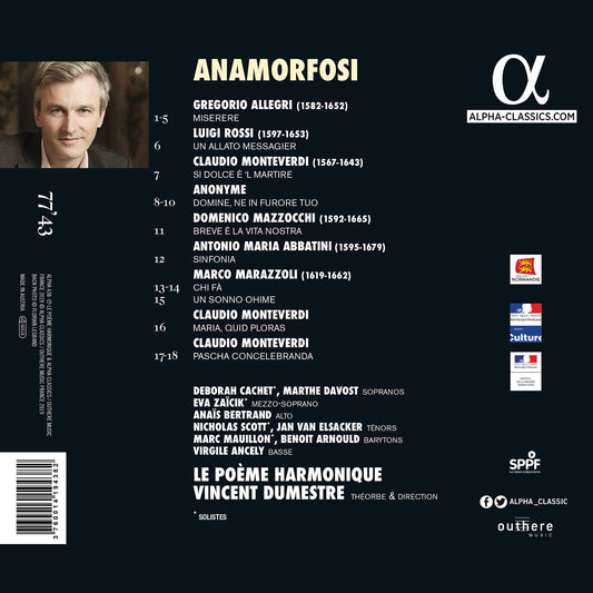 Allegri & Monteverdi: Anamorfosi