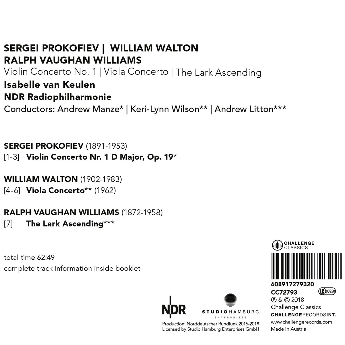 VIOLIN CONCERTOS