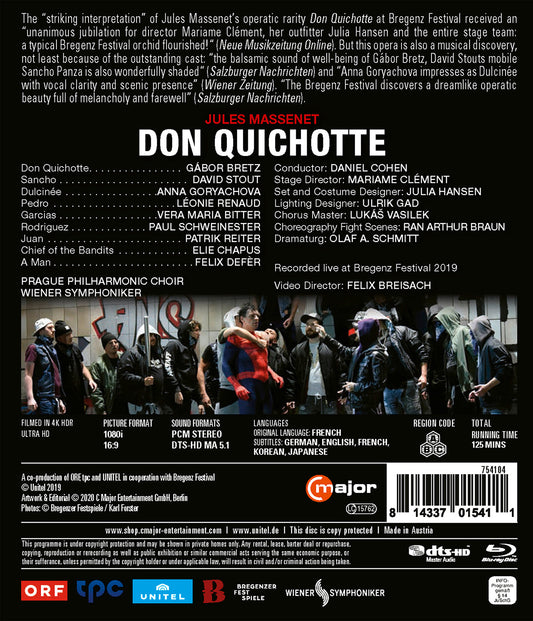 Massenet: Don Quichotte Prague Philharmonic Choir, Wiener Symphoniker, Cohen