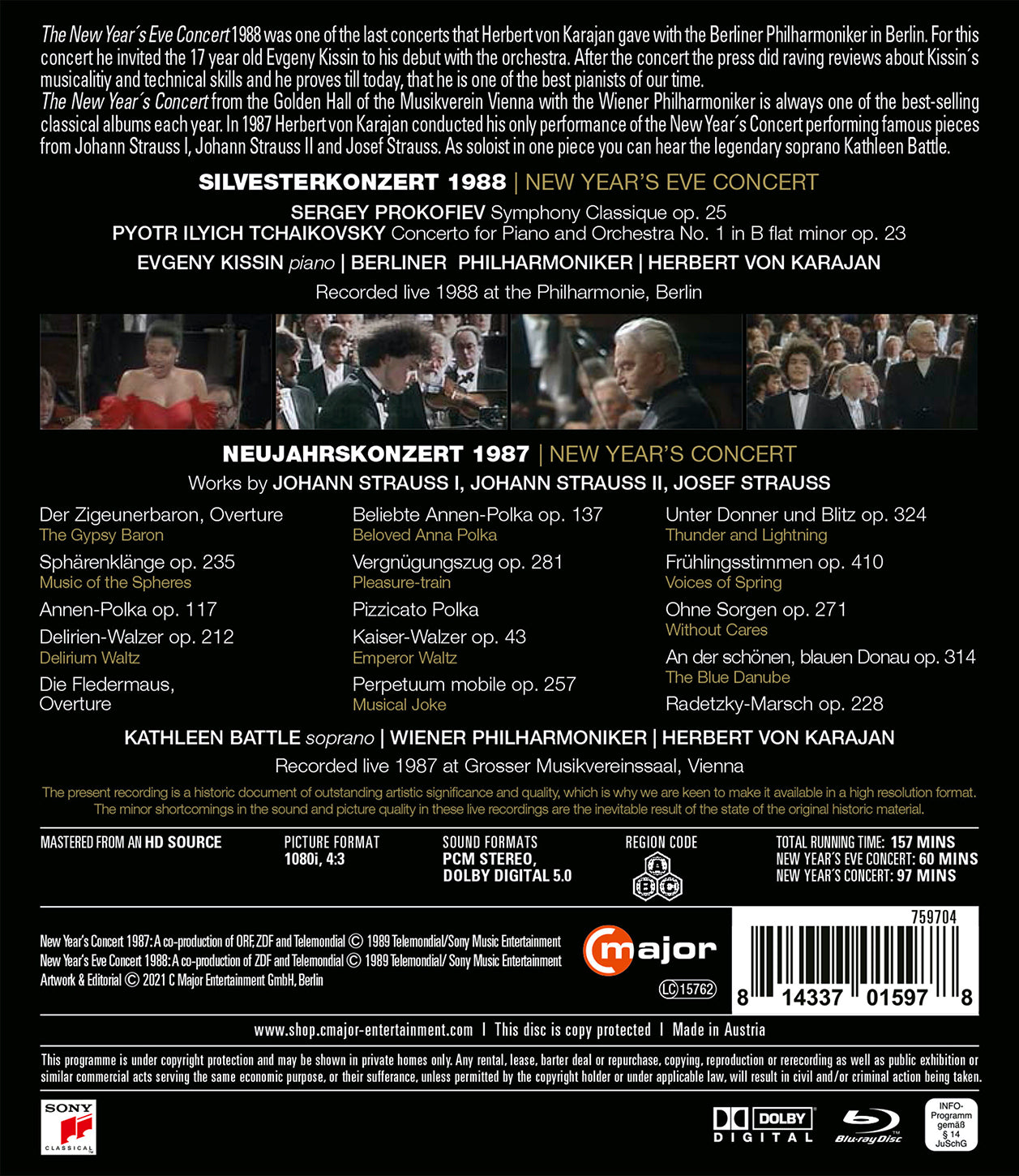 Karajan: New Year's Eve Concert 1987/1988