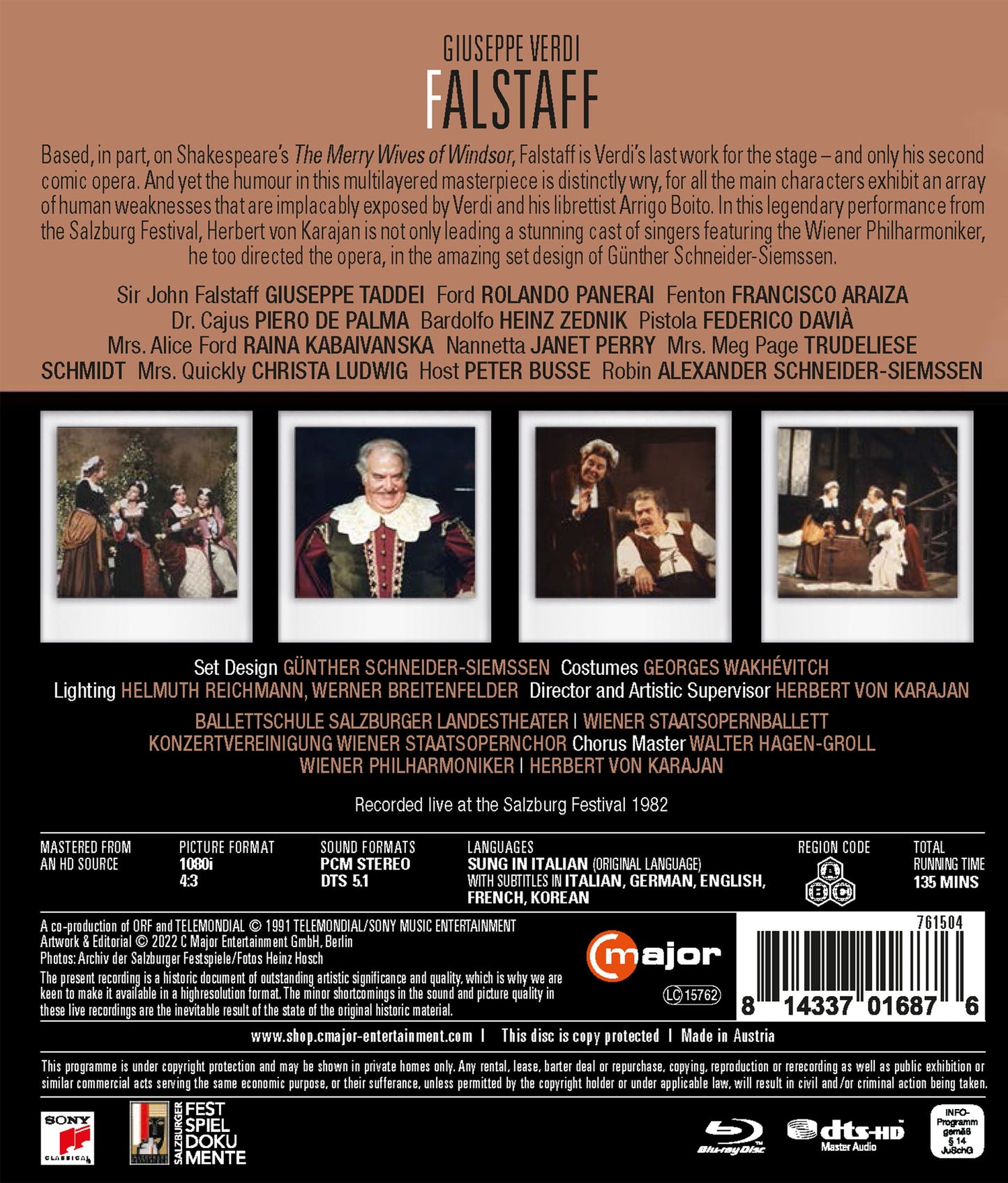 Verdi: Falstaff - Salzburg Festival 1982