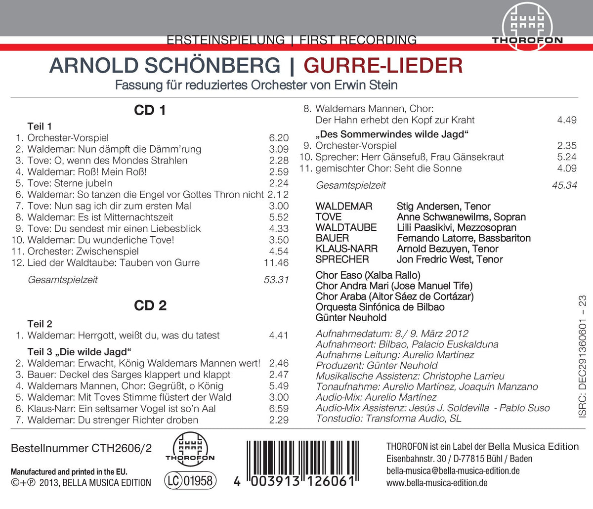 GURRE-LIEDER