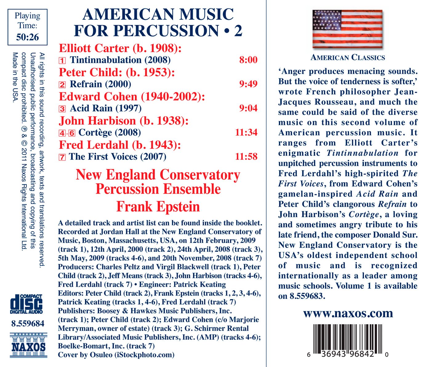 American Music for Percussion, Vol. 2