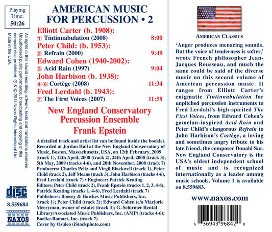 American Music for Percussion, Vol. 2