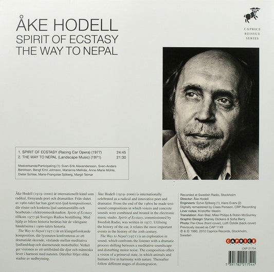 Åke Hodell ?– Spirit Of Ecstasy / The Way To Nepal