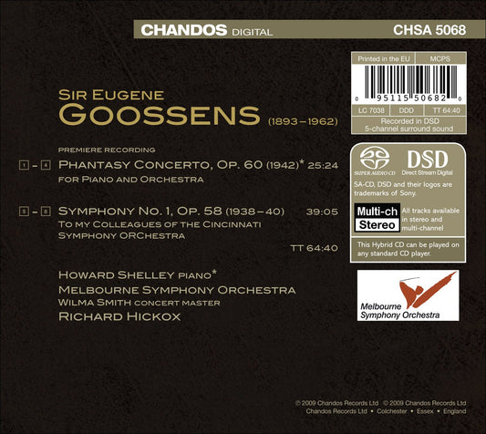 Goossens: Orchestral Works, Vol. 1