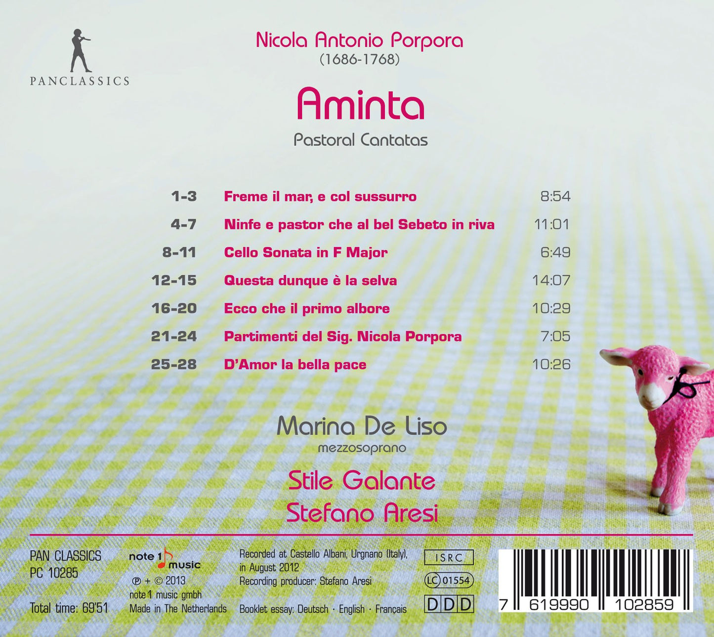 Aminta: Pastoral Cantatas