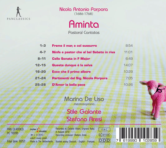 Aminta: Pastoral Cantatas