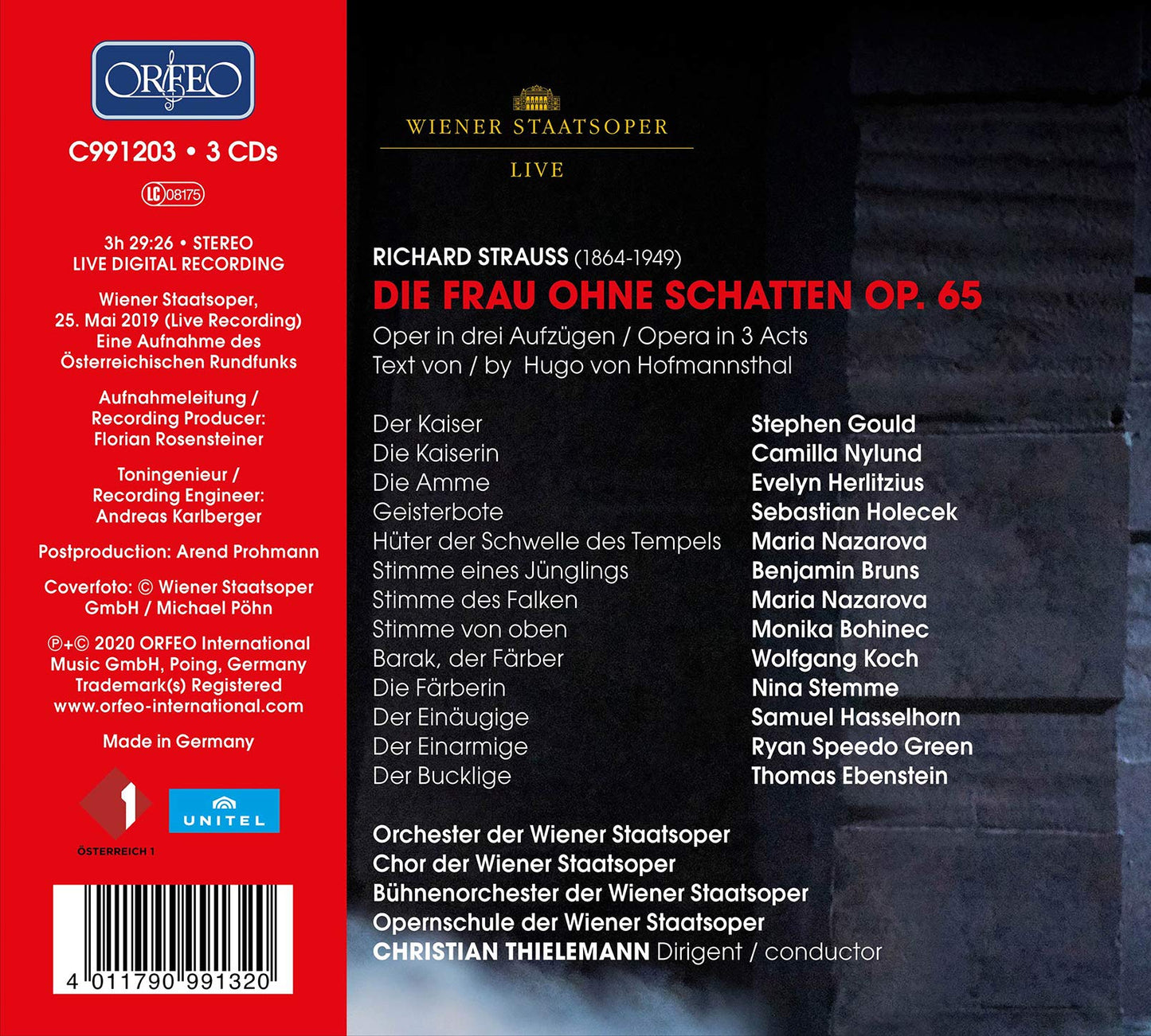 Strauss: Die Frau ohne Schatten