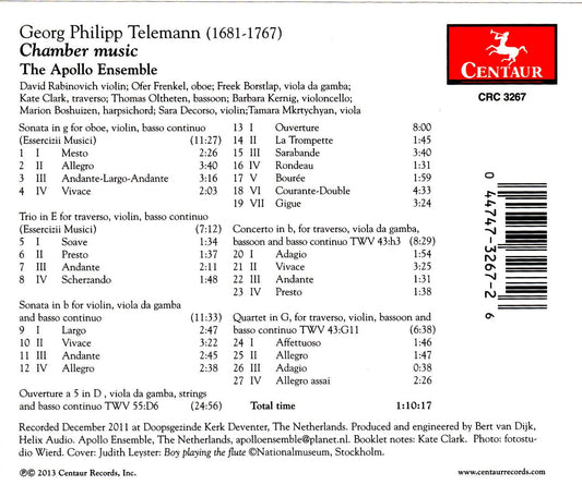 Telemann: Chamber Music