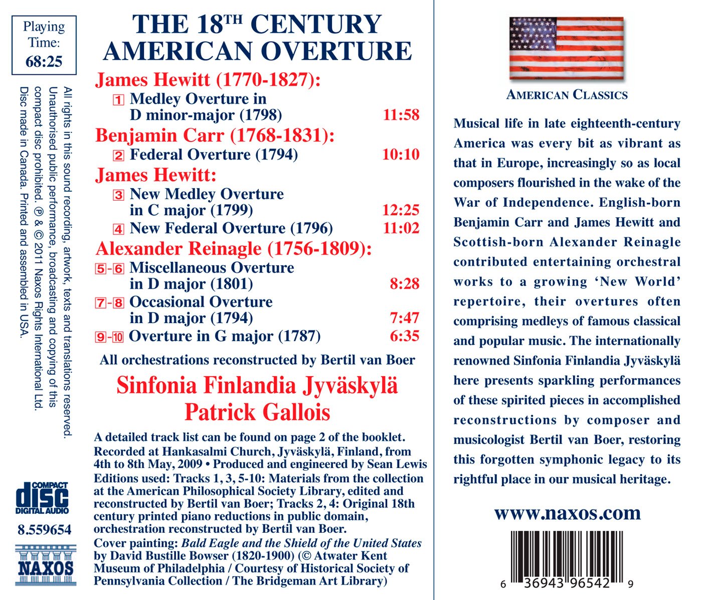 The 18th Century American Overture