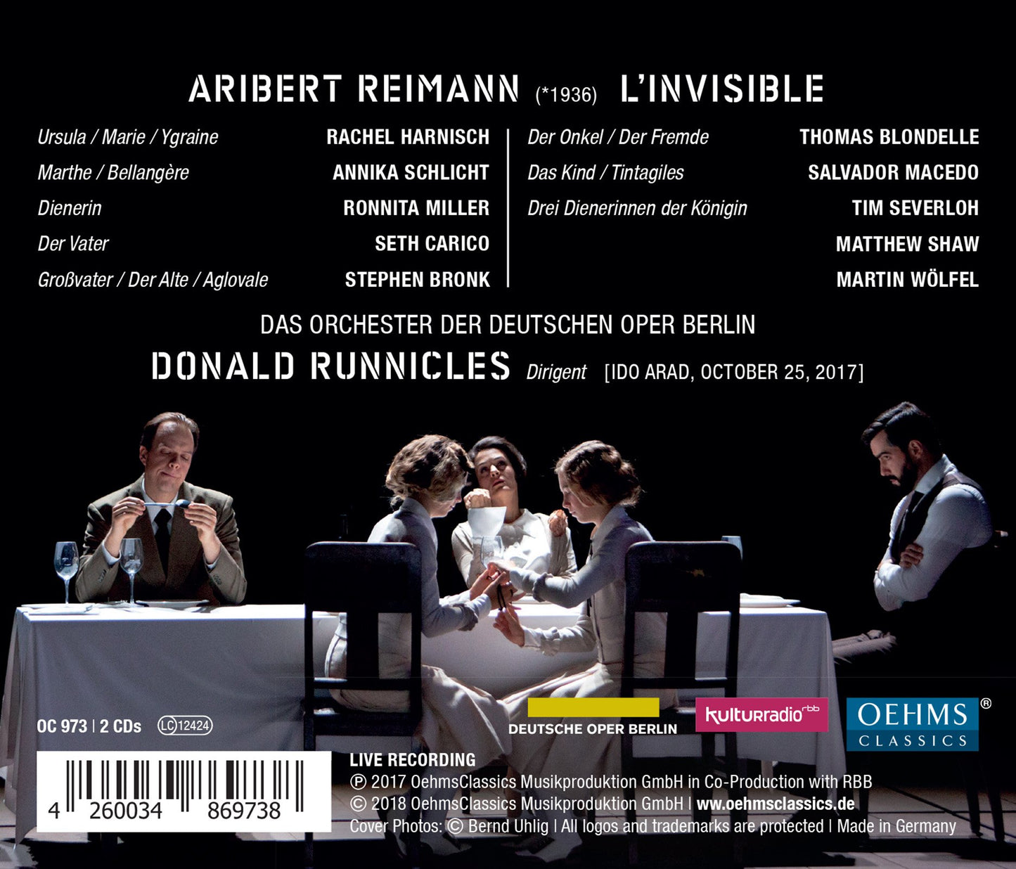 Aribert Reimann: L'Invisible (Live)