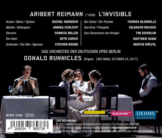 Aribert Reimann: L'Invisible (Live)