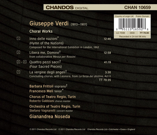 Verdi: Four Sacred Pieces - Hymn of the Nations