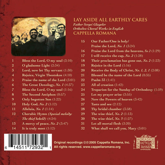 Lay Aside All Earthly Cares - Orthodox Choral Works in Engli