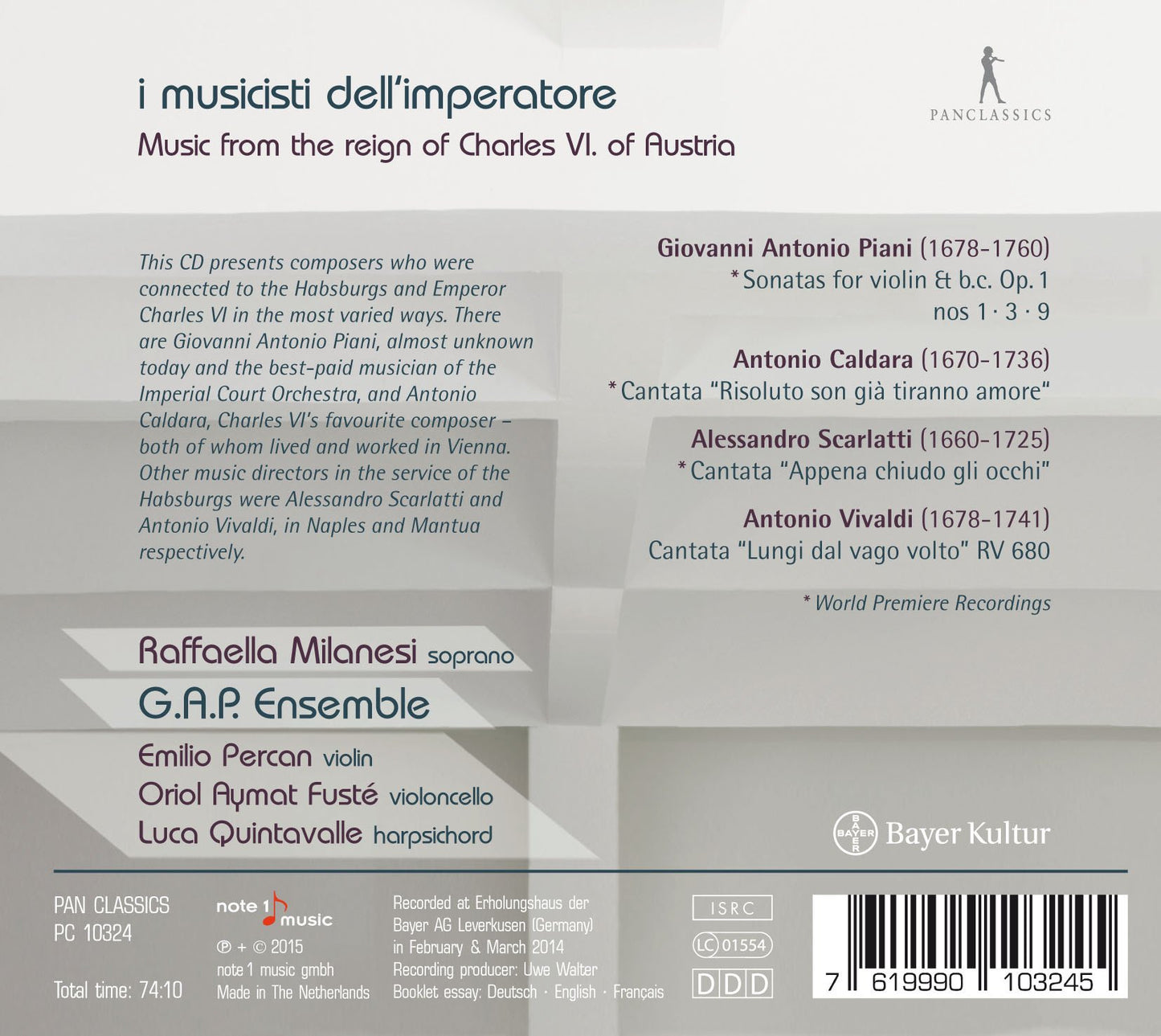 I musicisti dell'imperatore