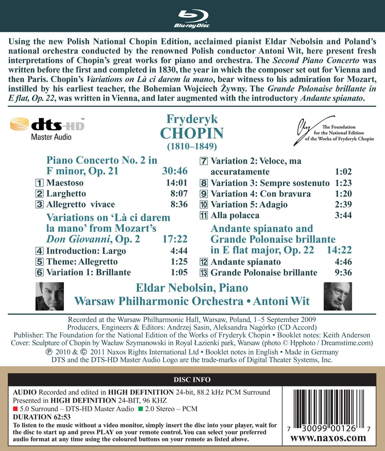 Chopin: Piano Concerto No. 2