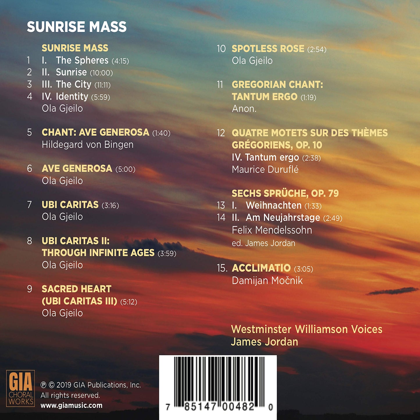Sunrise Mass