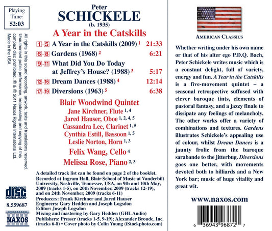 Schickele: A Year in the Catskills