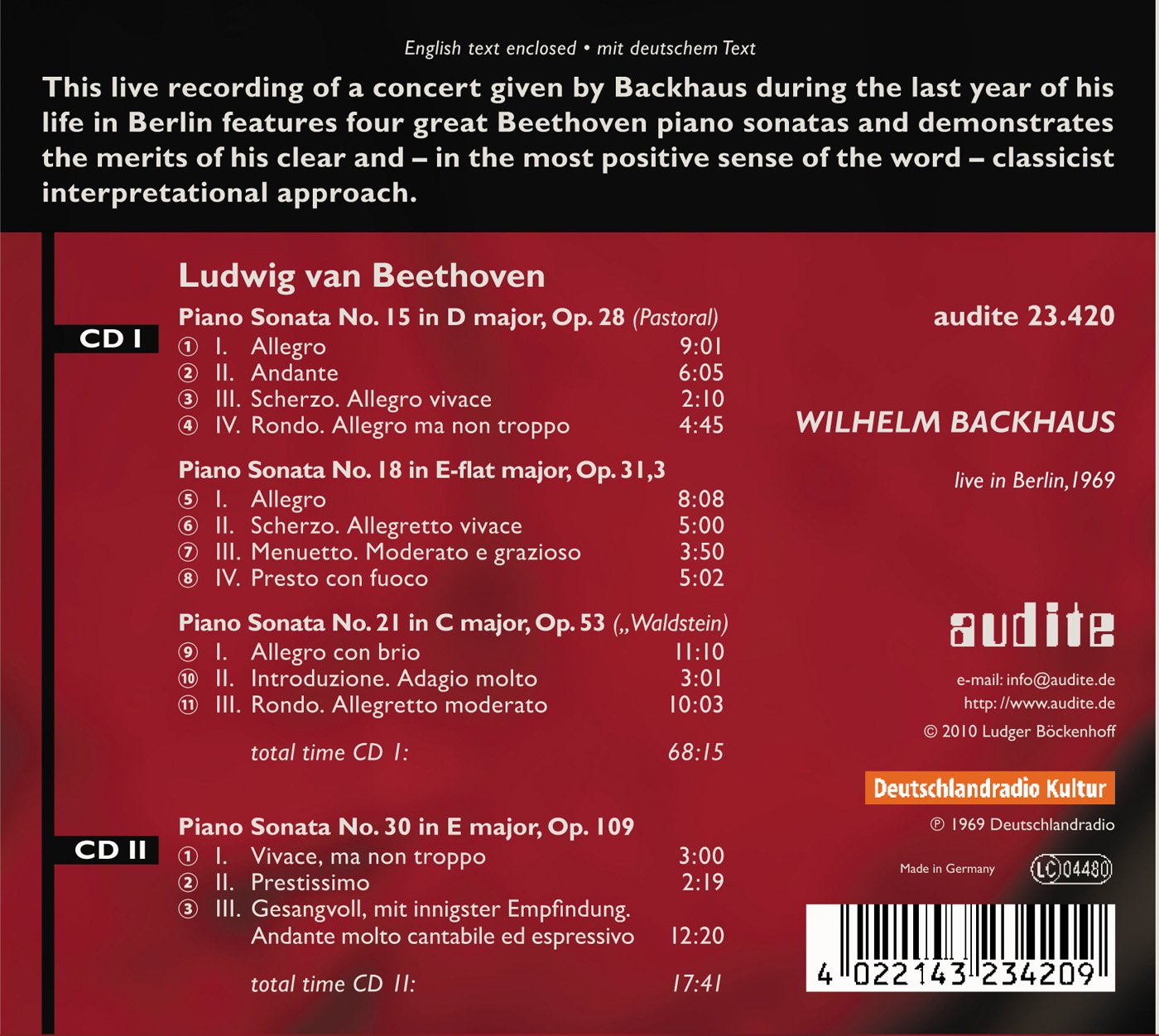 Beethoven: Piano Sonatas
