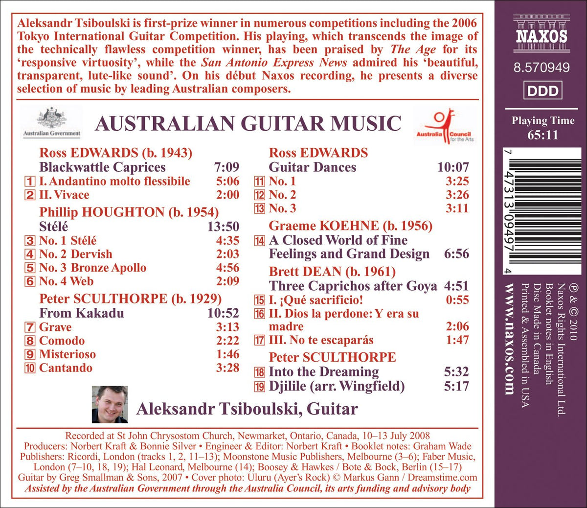 Australian Guitar Music