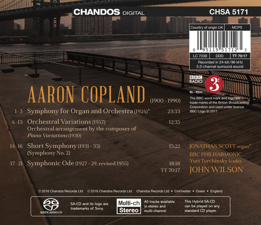 Copland: Orchestral Works, Vol. 2 (Symphonies)