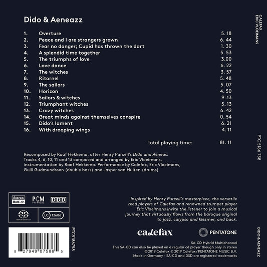 Calefax & Eric Vloeimans: Dido & Aeneazz