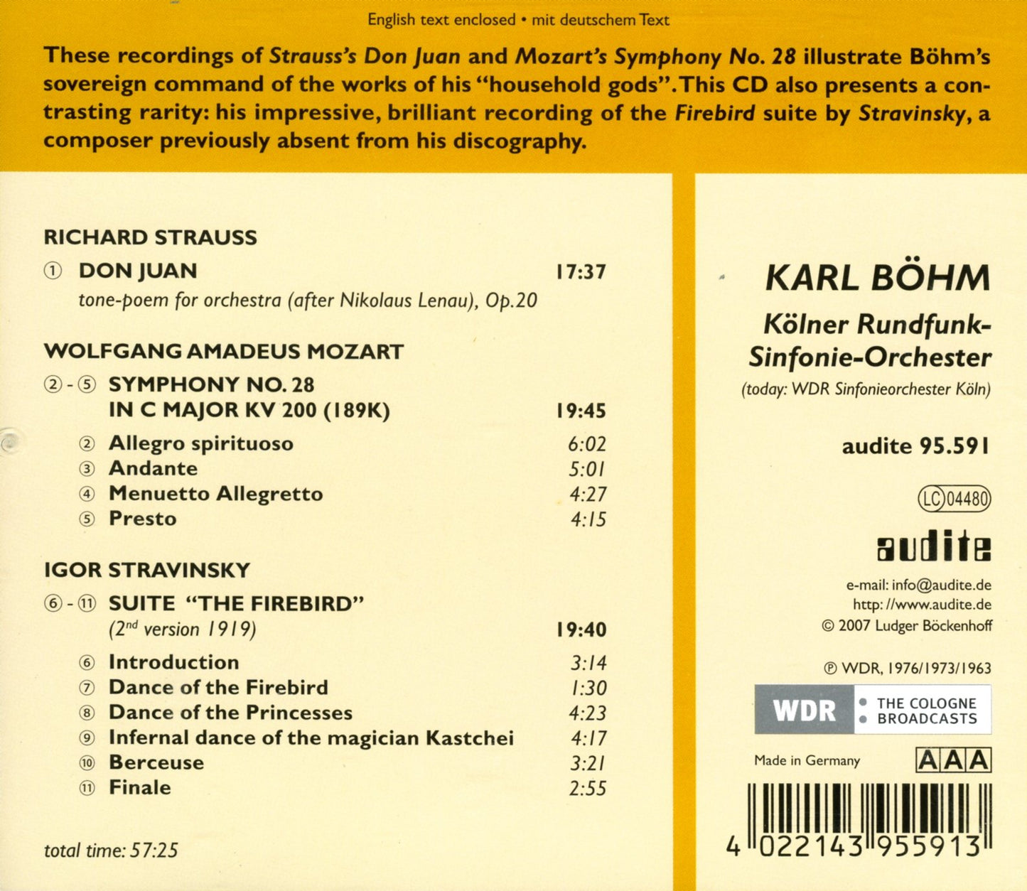 DON JUAN SYMPHONY NO. 28 FIR