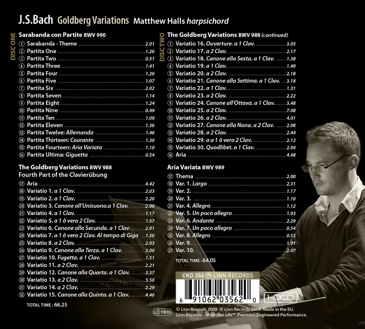 J.S. Bach: Goldberg Variations