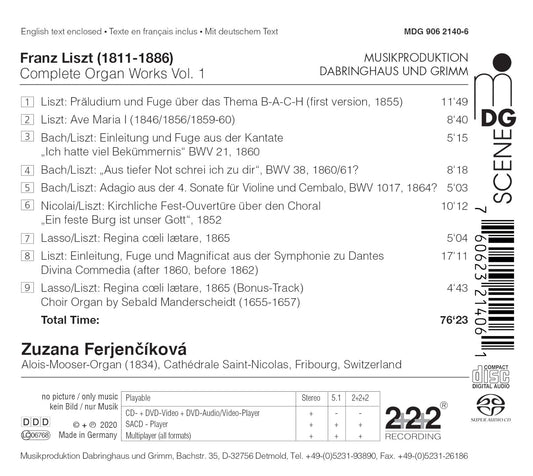 V1: COMPLETE ORGAN WORKS