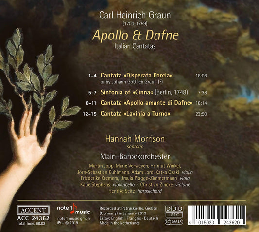 Apollo and Dafne. Italian Cantatas