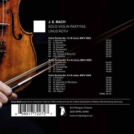 J.S. Bach: Solo Violin Partitas
