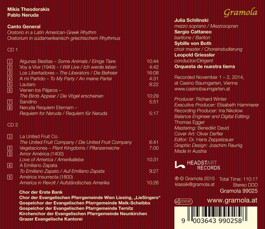 Theodorakis: Canto General