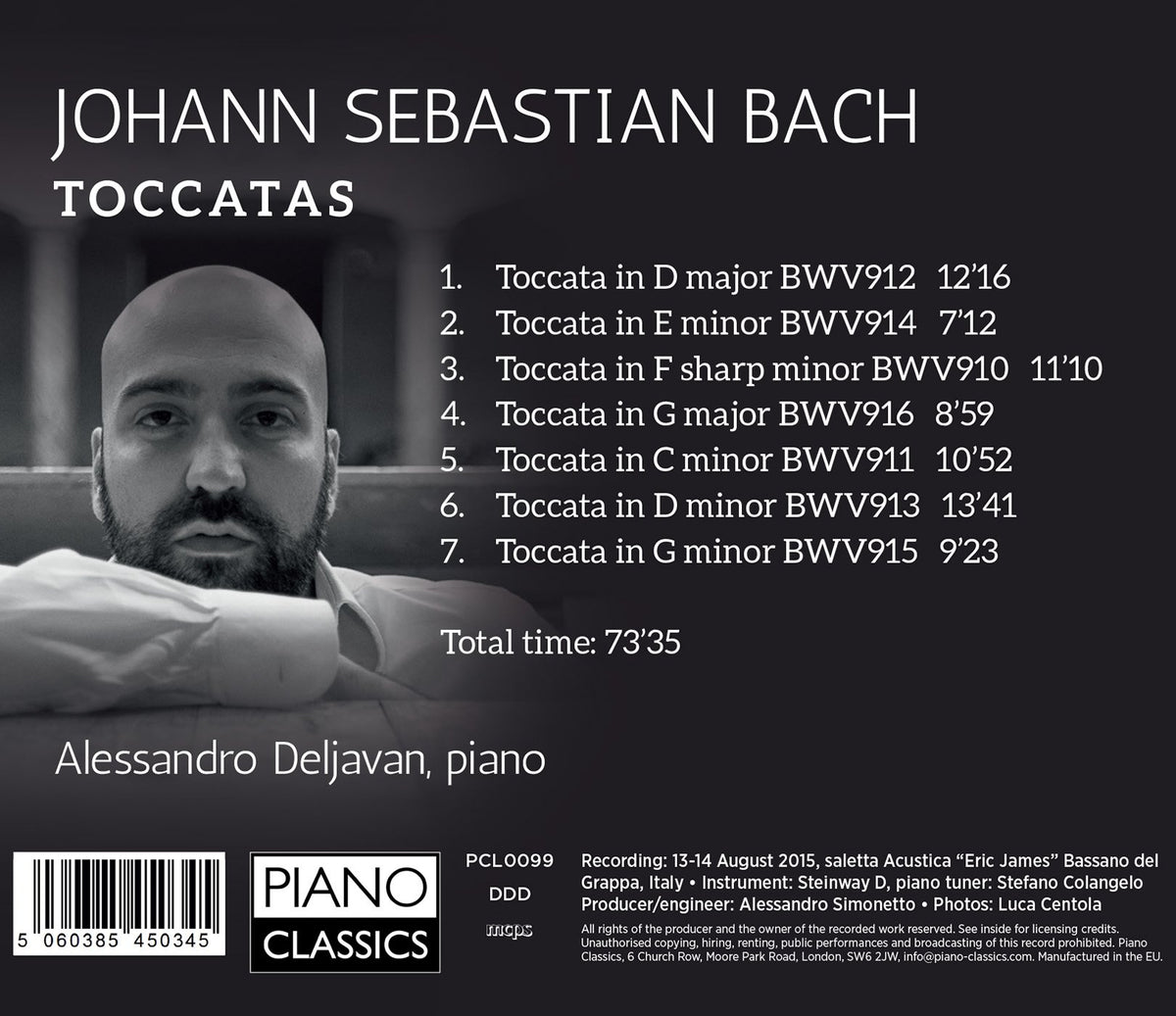 J.S. Bach: Toccatas