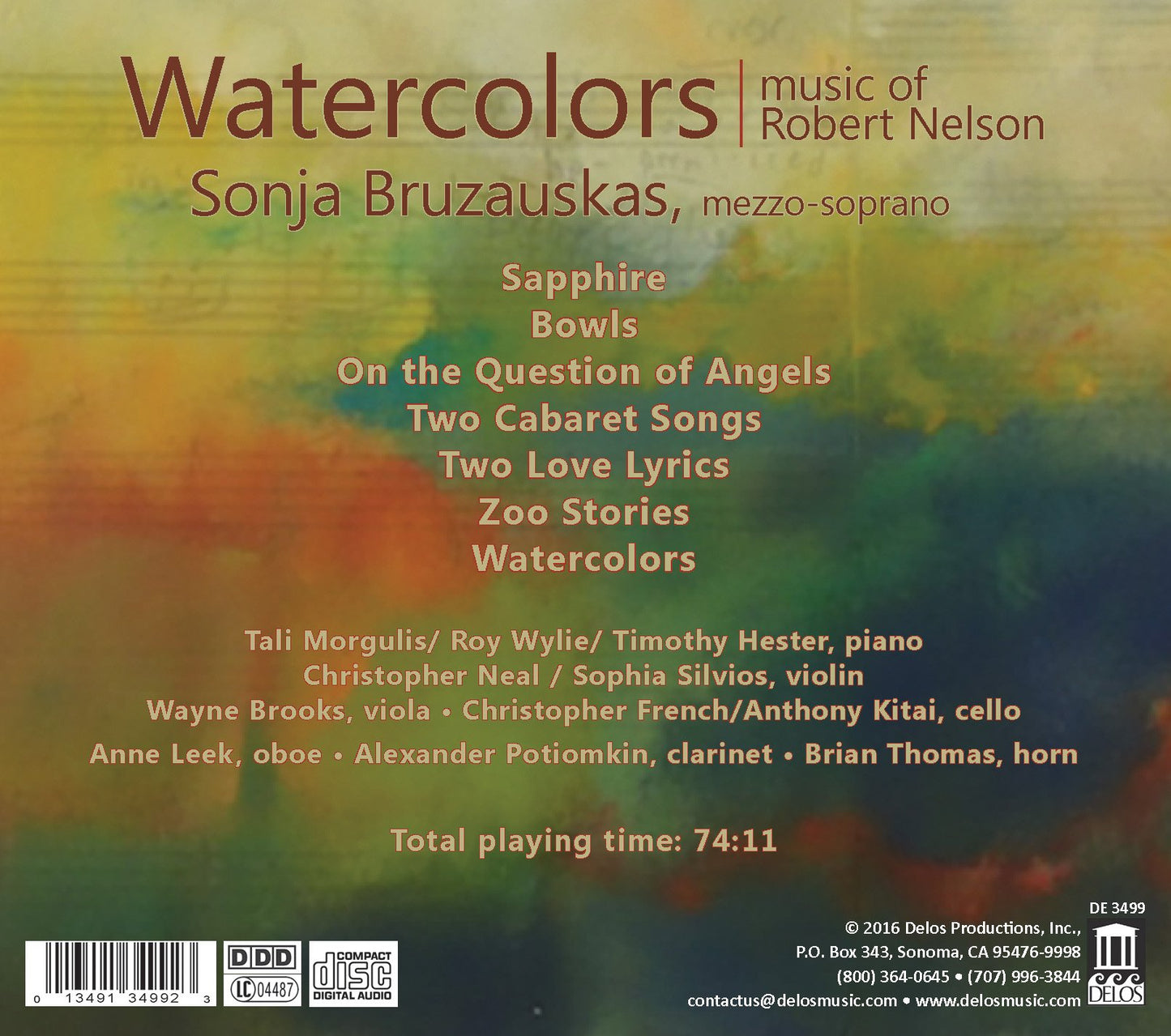 Nelson: Watercolors
