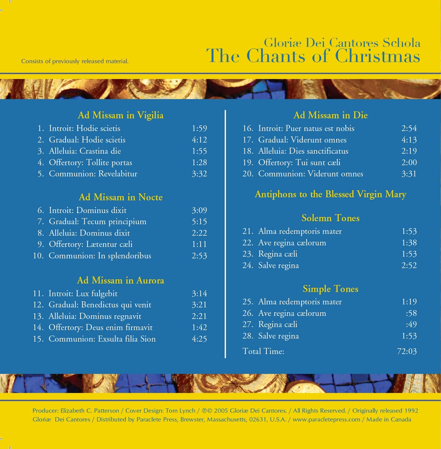The Chants of Christmas