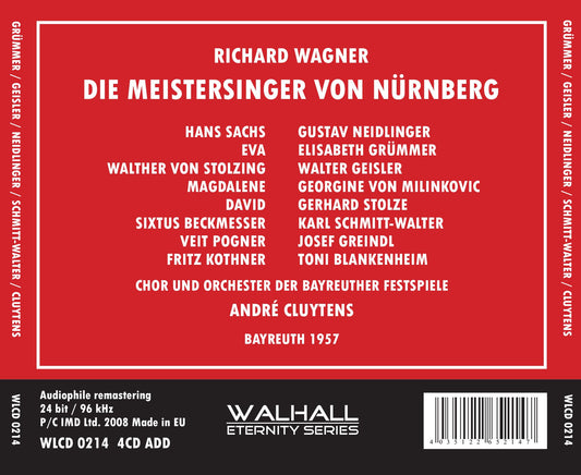 Wagner: Die Meistersinger von Nürnberg, WWV 96
