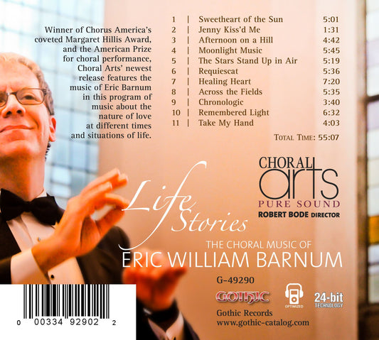 Life Stories: Choral Music of Eric Barnum