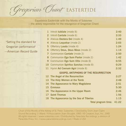 EASTERTIDE