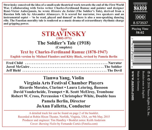 Stravinsky: The Soldier's Tale