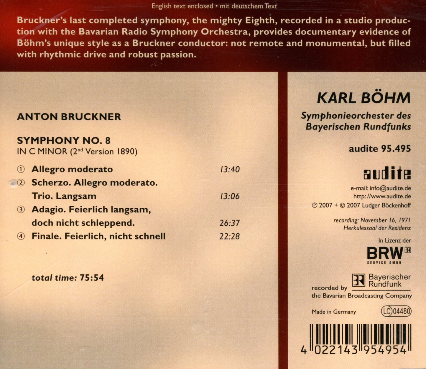 SYMPHONY NO. 8